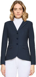 Samshield Turnierjacket Victory Premium FS 2026 Damen Navy Blau Größe 40 mit Stretch-Mesh – Bild 1 von 1