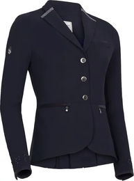 Produktbild von Samshield Turnierreiterjacke Victorine Crystal Fabric für Damen in Blau Größe 36