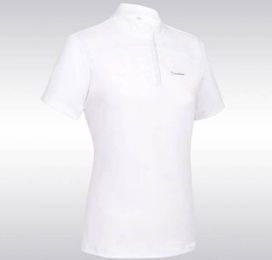 Samshield Turniershirt Damen Jeanne Short Sleeve White XS – Bild 1 von 1