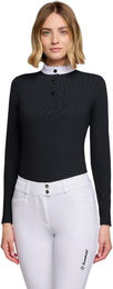 Samshield Turniershirt Josephine Damen Longsleeve Black Größe L – Bild 1 von 1