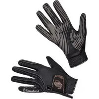 Produktbild von Samshield V-Skin Reithandschuhe mit Swarovski Kristallen aus Kunstleder Schwarz Taille 8,5