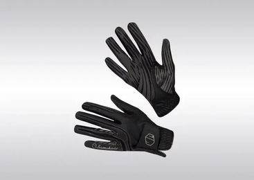 Samshield V-Skin Reithandschuhe Unisex aus Kunstleder Schwarz Taille 6,5 – Bild 1 von 9
