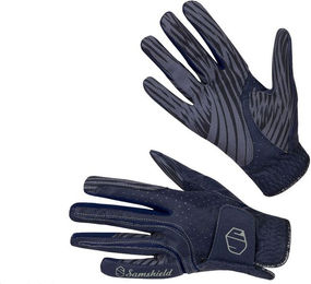 Samshield V-Skin Reithandschuhe Unisex Blau Größe 6 – Bild 1 von 1