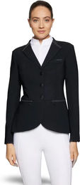 Produktbild von Samshield Victorine Crystal Fabric Turnierreiterjacke für Damen in Schwarz