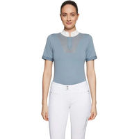 Produktbild von Samshield Zoe Turnierpolo Damen Blau Baumwolle XS