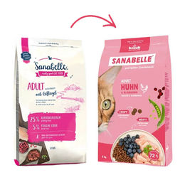 Sanabelle Adult Katzenfutter Huhn Getreidefrei 2 kg - 2 kg – Bild 1 von 7