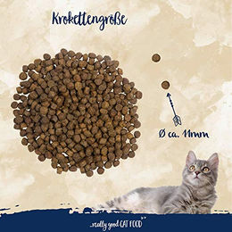 Sanabelle Adult Katzentrockenfutter Strauß Monoprotein glutenfrei und zuckerfrei 4 x 2 kg - 4 x 2 kg – Bild 1 von 5