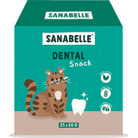 Produktbild von Sanabelle Dental Snack für Katzen 25 x 20 g