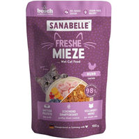 Produktbild von Sanabelle Freshe Mieze Katzenfutter Huhn Adult Getreidefrei mit hohem Fleischanteil 10x100 g