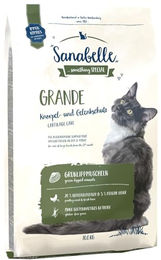 Sanabelle Grande Katzentrockenfutter Geflügel Adult Glutenfrei und Zuckerfrei 4 x 2 kg - 4 x 2 kg – Bild 1 von 3