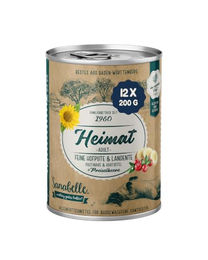 Sanabelle Heimat Adult Hundefutter Pute und Ente getreidefrei 12 x 400 g - 12 x 400 g – Bild 1 von 1