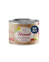 Sanabelle Heimat Katzenfutter Adult Forelle und Ente getreidefrei 12 x 200 g - 12 x 200 g – Bild 1 von 1