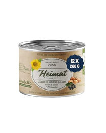 Sanabelle Heimat Katzenfutter Adult Stückchen in Sauce Landrind und Lamm getreidefrei 12 x 200 g - 12 x 200 g – Bild 1 von 1