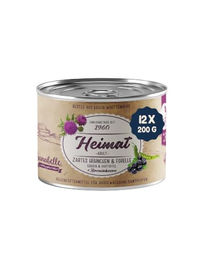 Sanabelle Heimat Katzenfutter Adult zartes Hühnchen und Forelle getreidefrei 12 x 200 g - 12 x 200 g – Bild 1 von 1