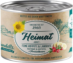 Sanabelle Heimat Nassfutter Adult Pute und Ente 12x200g - 12 x 200 g – Bild 1 von 2