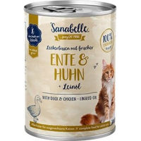 Produktbild von Sanabelle Hundefutter Adult Ente und Huhn getreidefrei 6x400g