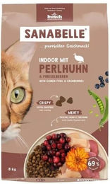 Sanabelle Indoor Trockenfutter für adulte Wohnungskatzen mit Geflügel und Huhn 8 kg - 2 x 8 kg – Bild 1 von 8
