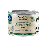 Produktbild von Sanabelle Katzen Nassfutter Lamm & Rind Adult 6x 195g - 6 x 195 g