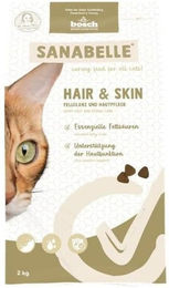 Sanabelle Katzen Trockenfutter Hair & Skin Geflügel und Lachs Adult 2 kg - 2 kg – Bild 1 von 2