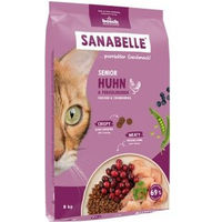Produktbild von Sanabelle Katzen Trockenfutter Senior Huhn ohne Zucker und Konservierungsstoffe 16 kg - 2 x 8 kg