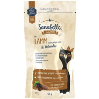 Produktbild von Sanabelle Katzensnack Lamm und Geflügel für alle Altersstufen 3x55g