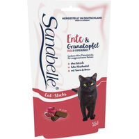 Produktbild von Sanabelle Katzensnack Sticks Ente und Huhn mit Granatapfel für alle Altersstufen 20 x 55 g - 20 x 55 g