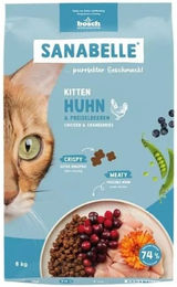 Sanabelle Kitten Trockenfutter Huhn 8 kg glutenfrei - 8 kg – Bild 1 von 3