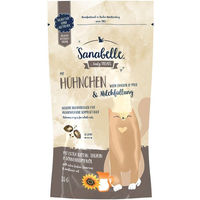 Produktbild von Sanabelle Knusperkissen Huhn und Milch Hundeleckerli für alle Altersstufen 5x55g