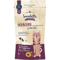 Produktbild von Sanabelle Knusperkissen Huhn und Rote Beete Hundeleckerli für alle Altersstufen 5x55g
