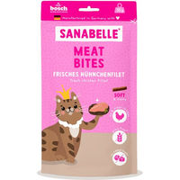 Produktbild von Sanabelle Meat Bites Frisches Hühnchenfilet für Hunde 7x55 g
