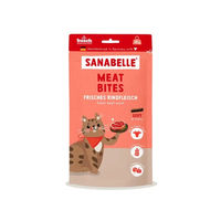 Produktbild von Sanabelle Meat Bites Hundeleckerli mit frischem Rindfleisch 55 g
