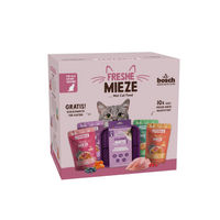 Produktbild von Sanabelle Nassfutter und Schleckmatte Set für Katzen 12 kg