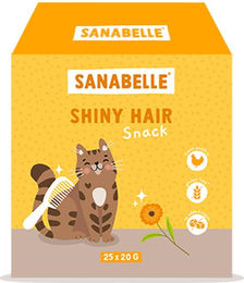 Sanabelle Shiny Hair Snack für Katzen 25 x 20 g – Bild 1 von 1