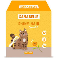 Produktbild von Sanabelle Shiny Hair Snack für Katzen 25 x 20 g