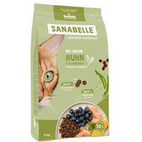Produktbild von Sanabelle Trockenfutter Katze Adult Huhn Getreidefrei 2x2 kg