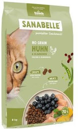 Produktbild von Sanabelle Trockenfutter Katze Adult Huhn Getreidefrei 2x8 kg - 2 x 8 kg