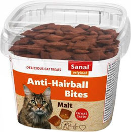 Sanal Anti Hairball Bites Leckerli zur Unterstützung gegen Haarballen 3 Stück – Bild 1 von 2