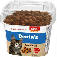 Produktbild von Sanal Denta's Zahnpflege Dentalsnack mit Vitaminen 75 g