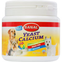 Produktbild von Sanal Vitamin-Leckerlis Hefe & Calcium Funktionssnack 350 g
