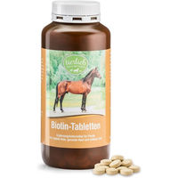 Produktbild von Sanct Bernhard tierlieb Biotin-Tabletten für Pferde zur Unterstützung von Haut, Fell und Hufen 500 Stück