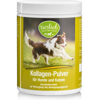 Produktbild von Sanct Bernhard tierlieb Kollagen-Pulver für Hunde und Katzen zur Unterstützung der Gelenke 400g