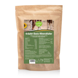 Sanct Bernhard tierlieb Kräuter-Basis-Mineralfutter zur Unterstützung der Verdauung 1,2 kg – Bild 1 von 1
