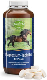 Produktbild von Sanct Bernhard tierlieb Magnesium-Tabletten für Pferde zur Unterstützung der Muskelfunktion und der Nerven