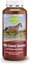 Sanct Bernhard tierlieb MSM-Gelenk-Tabletten zur Unterstützung von Gelenken sowie Haut und Fell 500 Stück – Bild 1 von 2