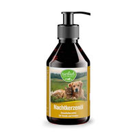 Produktbild von Sanct Bernhard tierlieb Nachtkerzenöl für Hunde und Katzen 250 ml zur Unterstützung von Haut und Fell