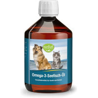 Produktbild von Sanct Bernhard tierlieb Omega-3-Seefisch-Öl für Haut und Fell für alle Altersstufen 500 ml