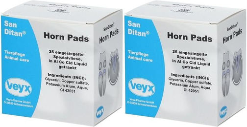 Produktbild von Sanditan Horn-Pads Spezialvlies zur Hufpflege