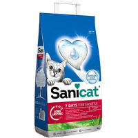 Produktbild von Sanicat 7 Days Aloe Vera Katzenstreu nicht-klumpend 2 x 4 l
