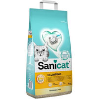 Produktbild von Sanicat Clumping Klumpende Katzenstreu unparfümiert 16l - 16 l