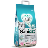 Produktbild von Sanicat Clumping Klumpstreu White Rose 2 x 8 l - 2 x 8 l